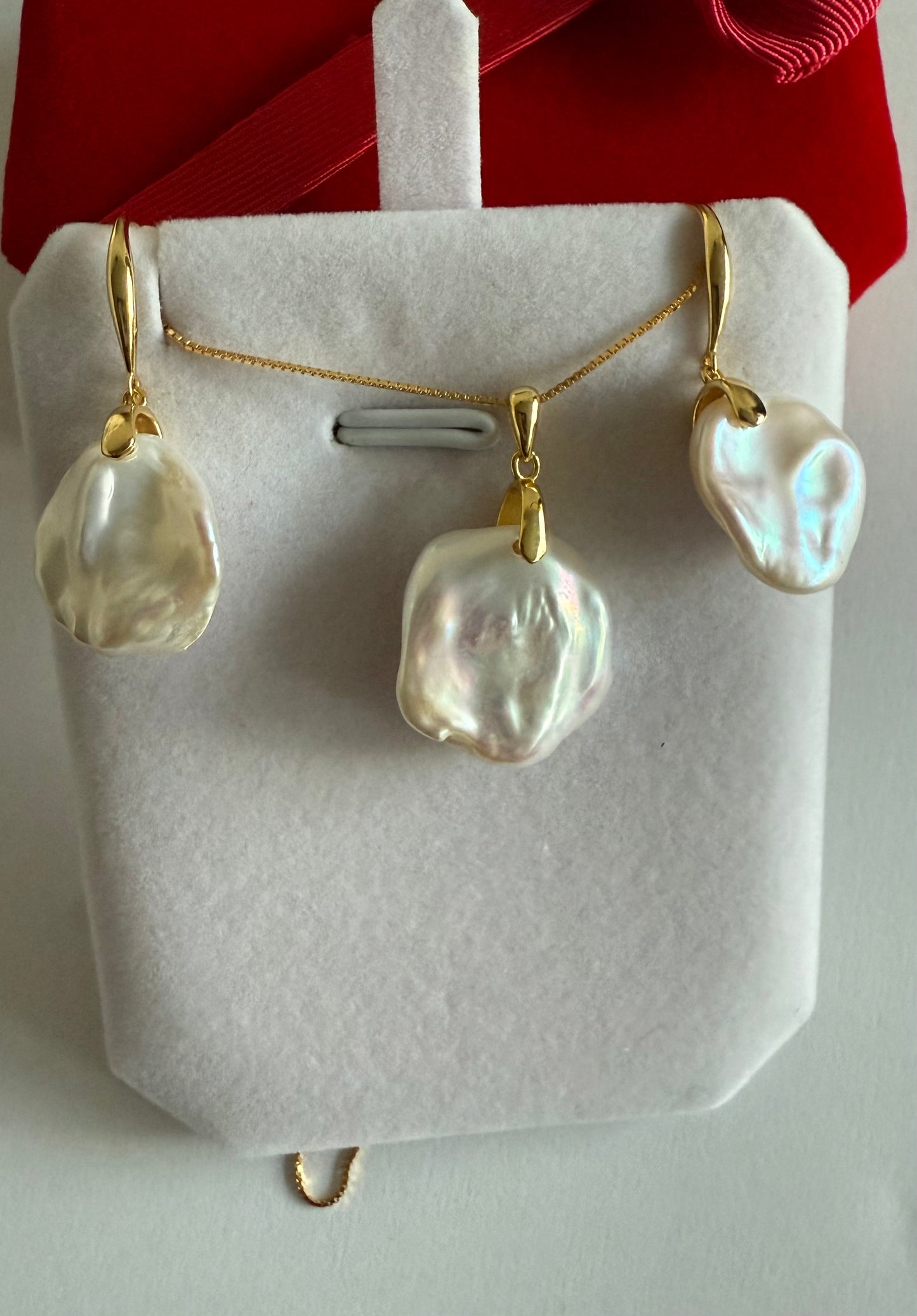 Set 11-13mm Size Keshi Freshwater Pearl - jptreasureschest