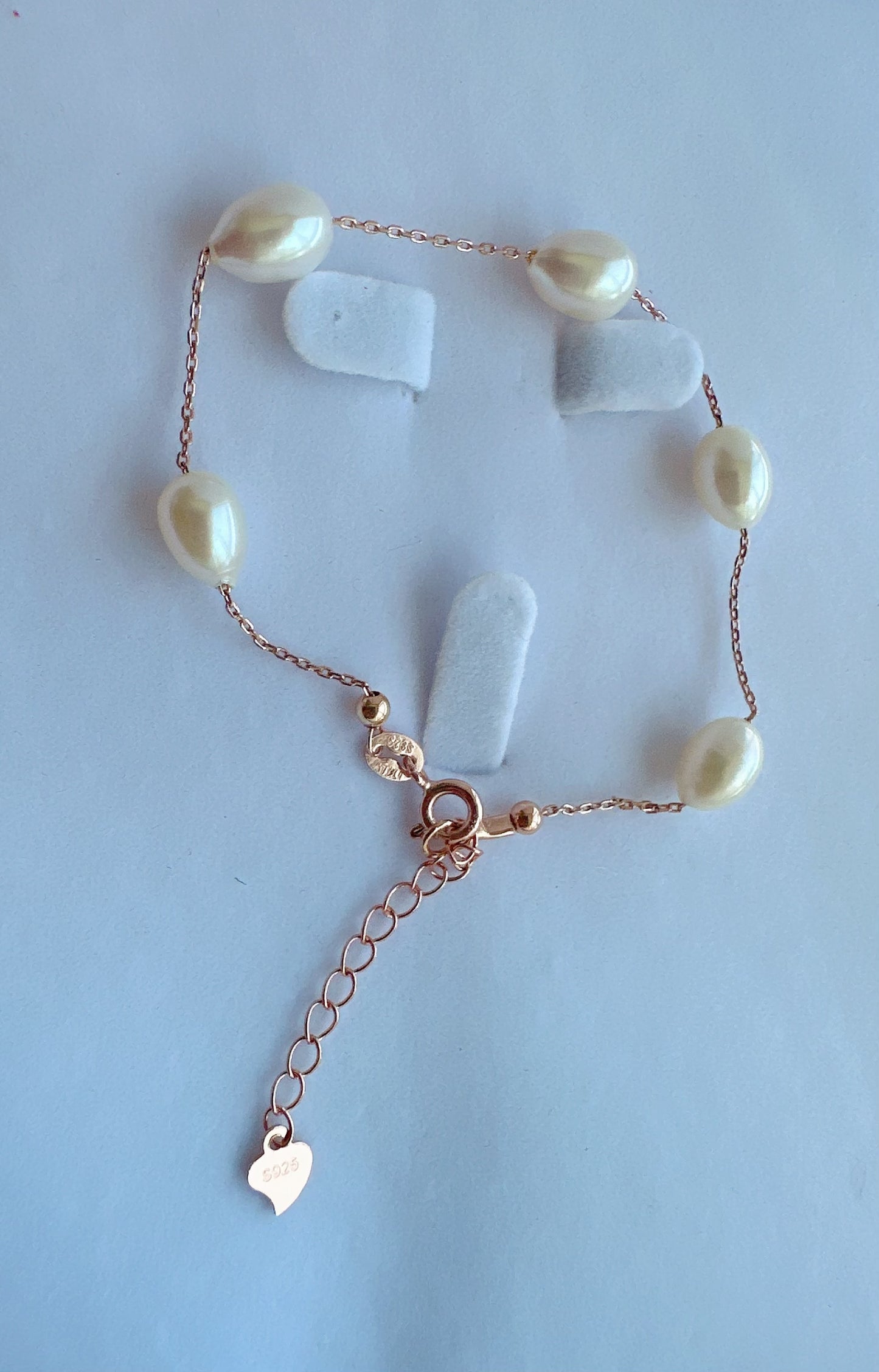 6-8mm size pearl classic bracelet - jptreasureschest