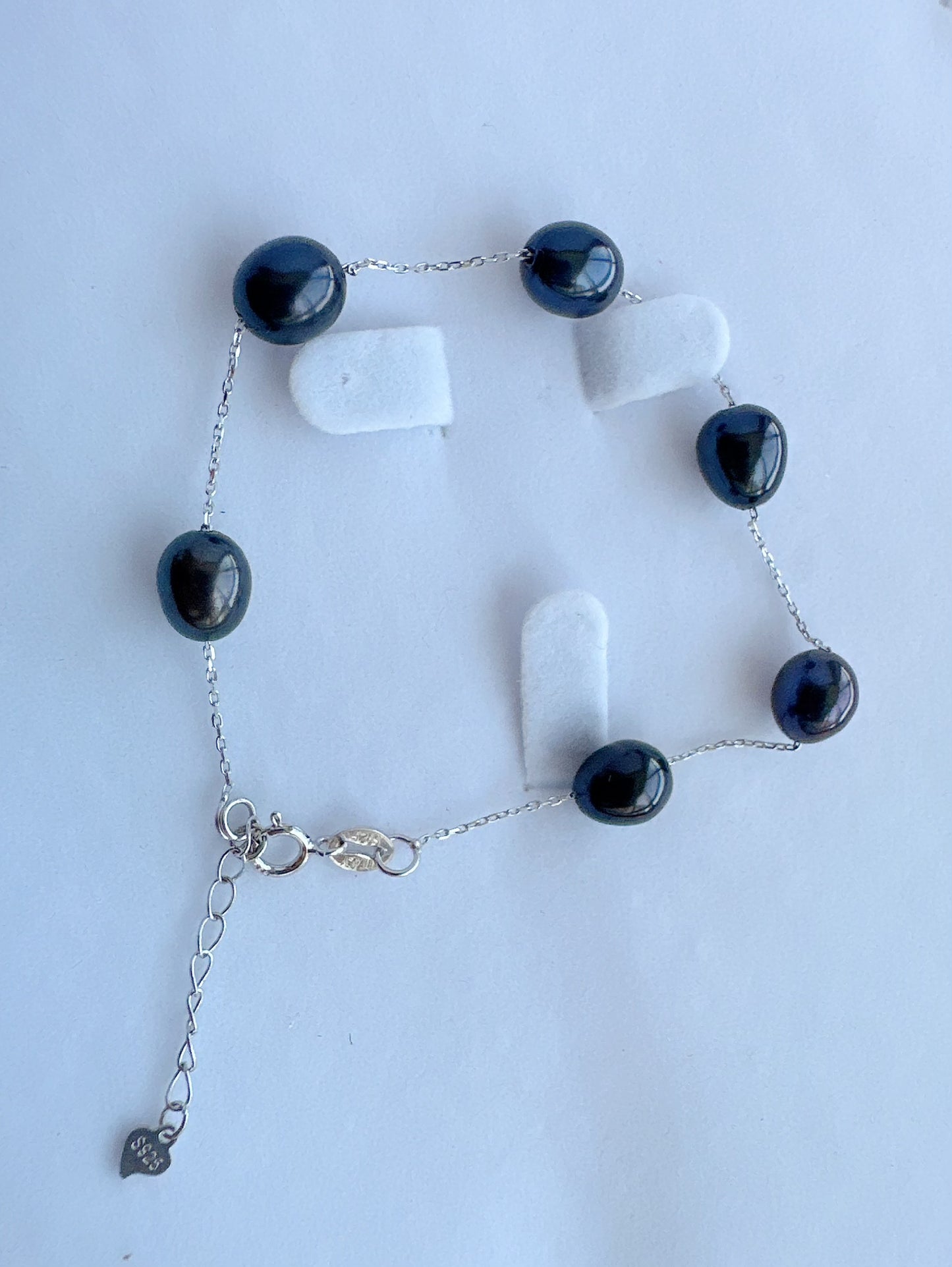 6-8mm size pearl classic bracelet - jptreasureschest