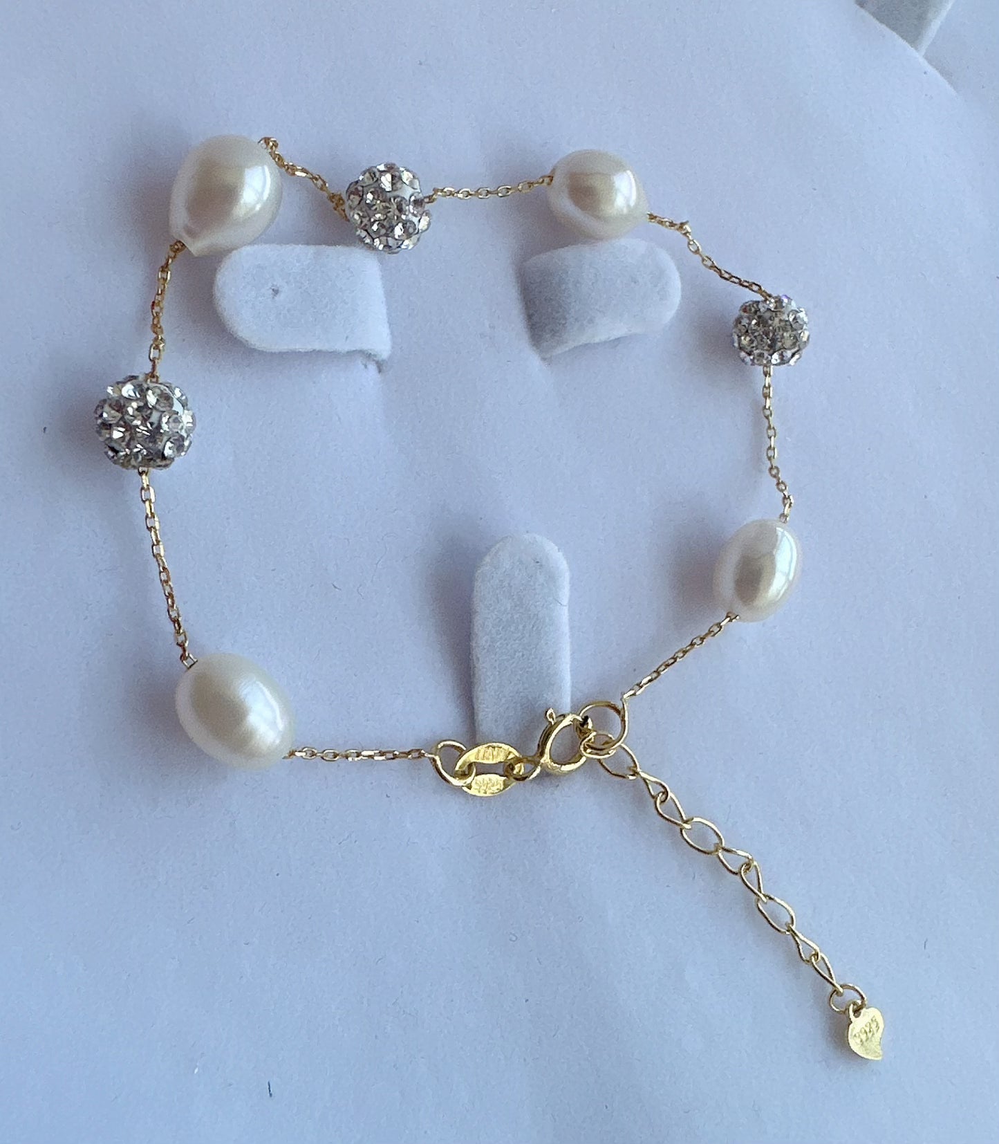 Minimalist Sterling Silver Bracelet with Cubic Zirconia - jptreasureschest