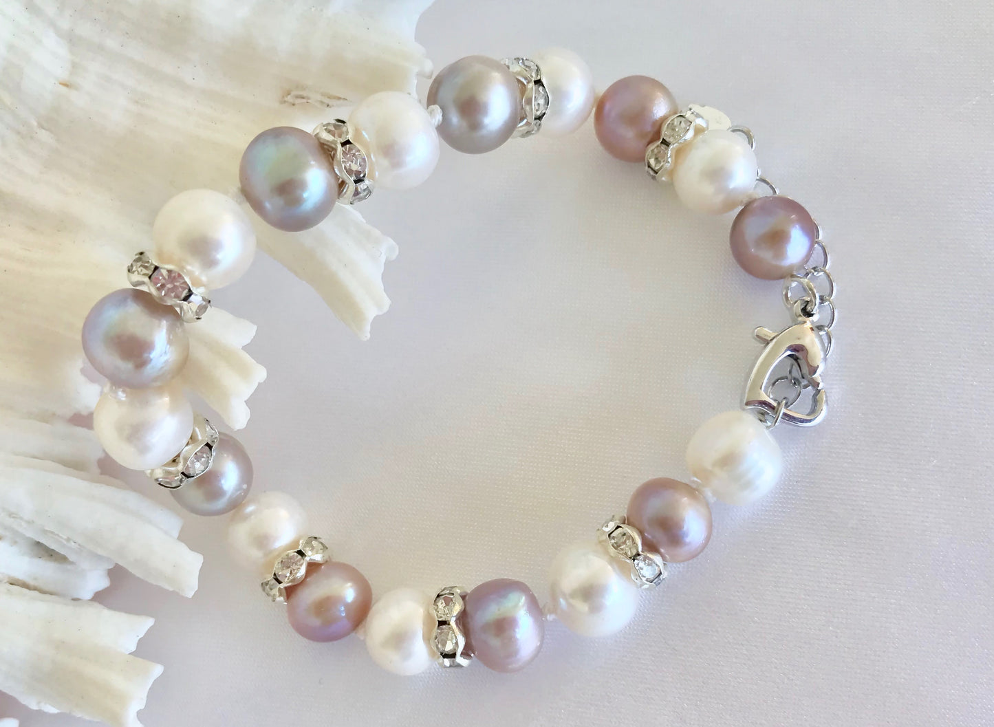 8-10mm Freshwater Pearl Bracelet - jptreasureschest