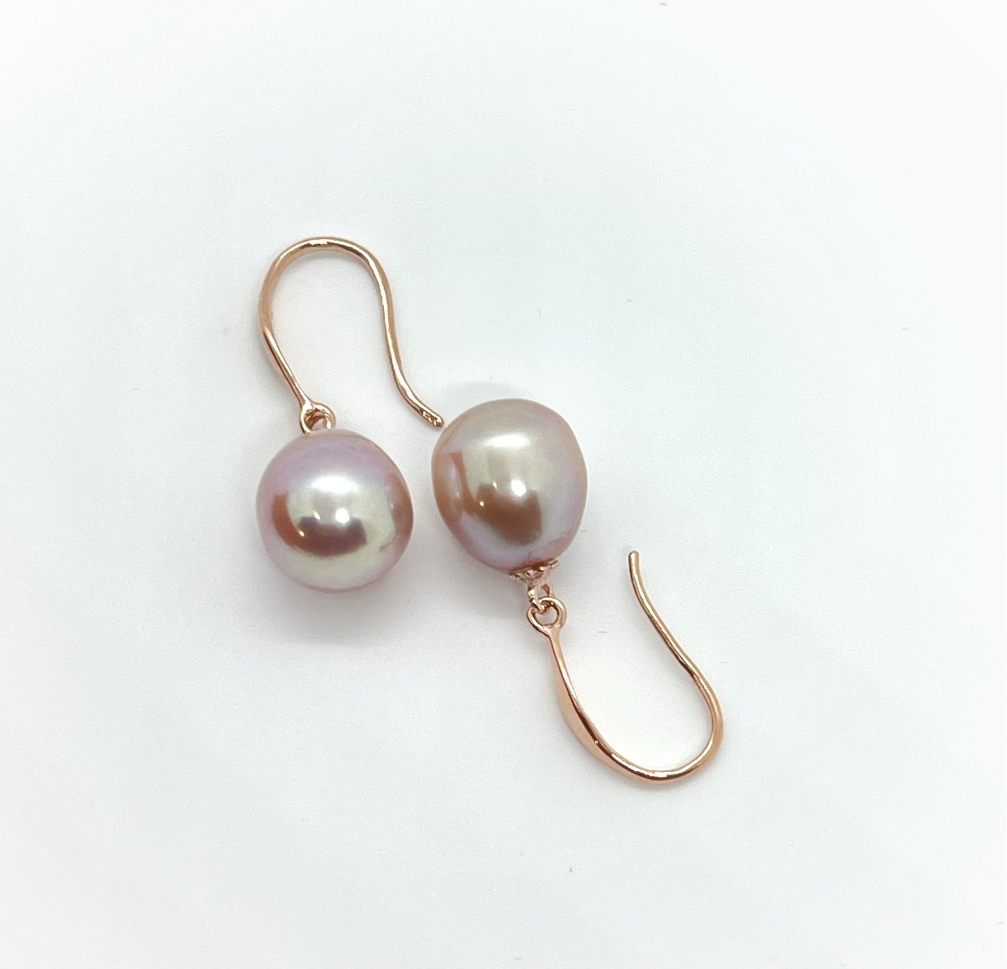 9-10mm Freshwater Pearl Earrings - jptreasureschest