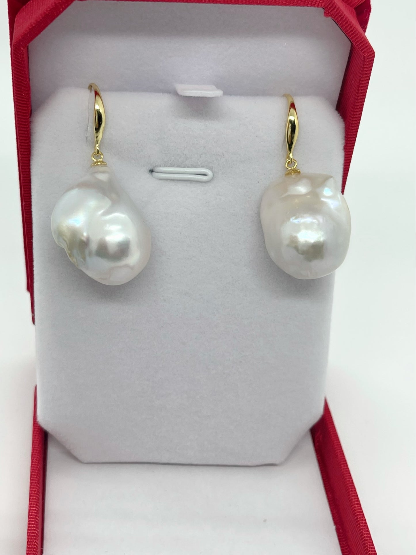 15-20mm AA+ Baroque Freshwater Pearl Earrings - jptreasureschest