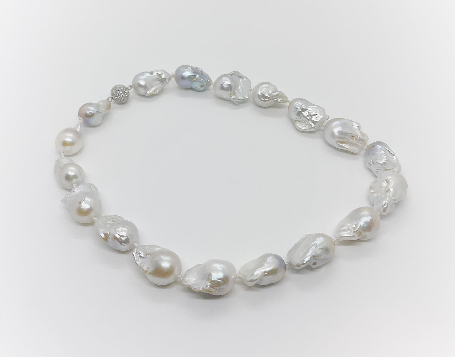 15-20mm Baroque Freshwater Necklace - jptreasureschest