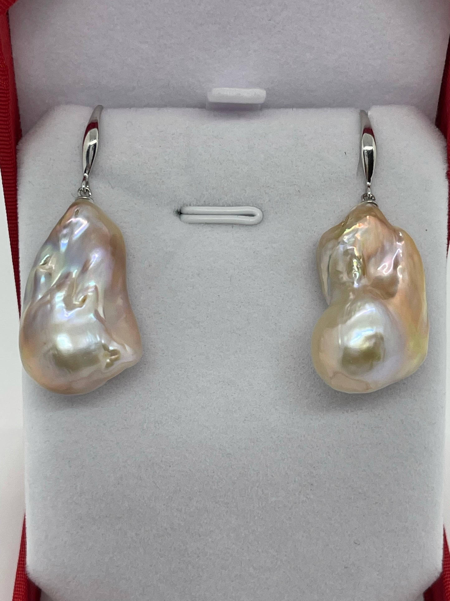 14-16mm AA+ Baroque Freshwater Pearl Earrings - jptreasureschest