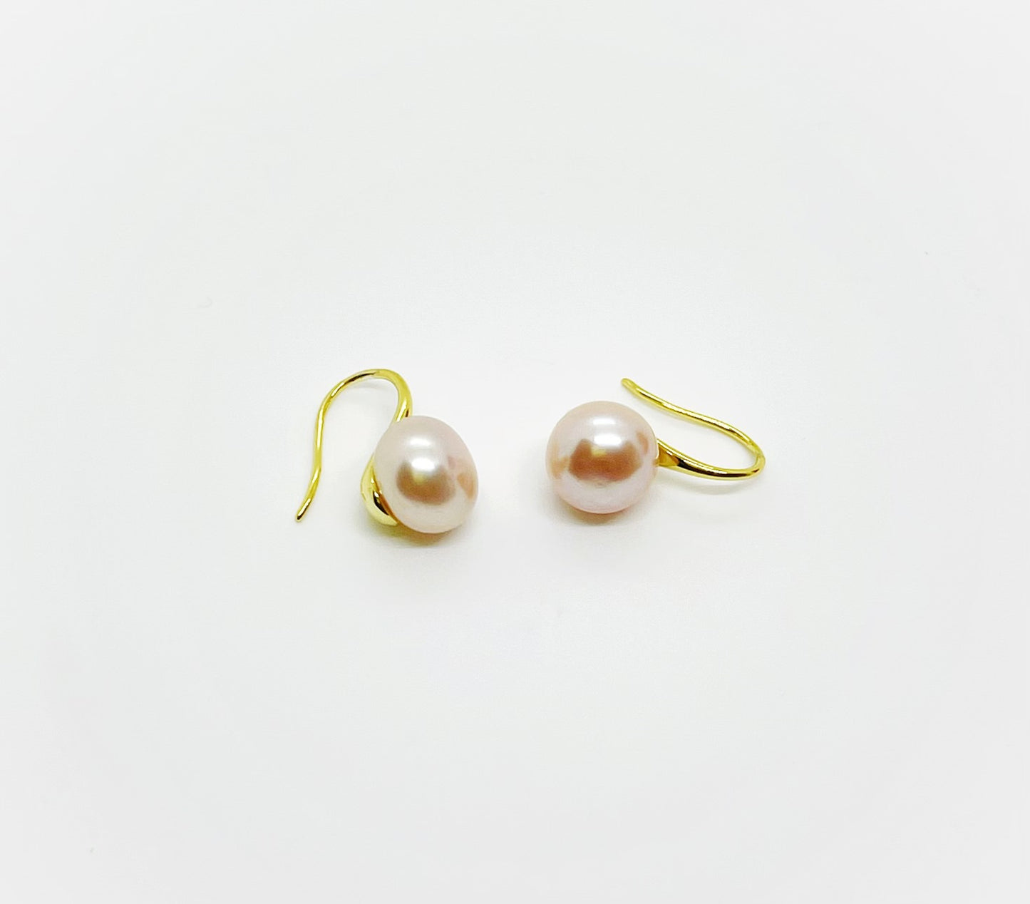 Short Dangling Freshwater Pearl Earrings - jptreasureschest
