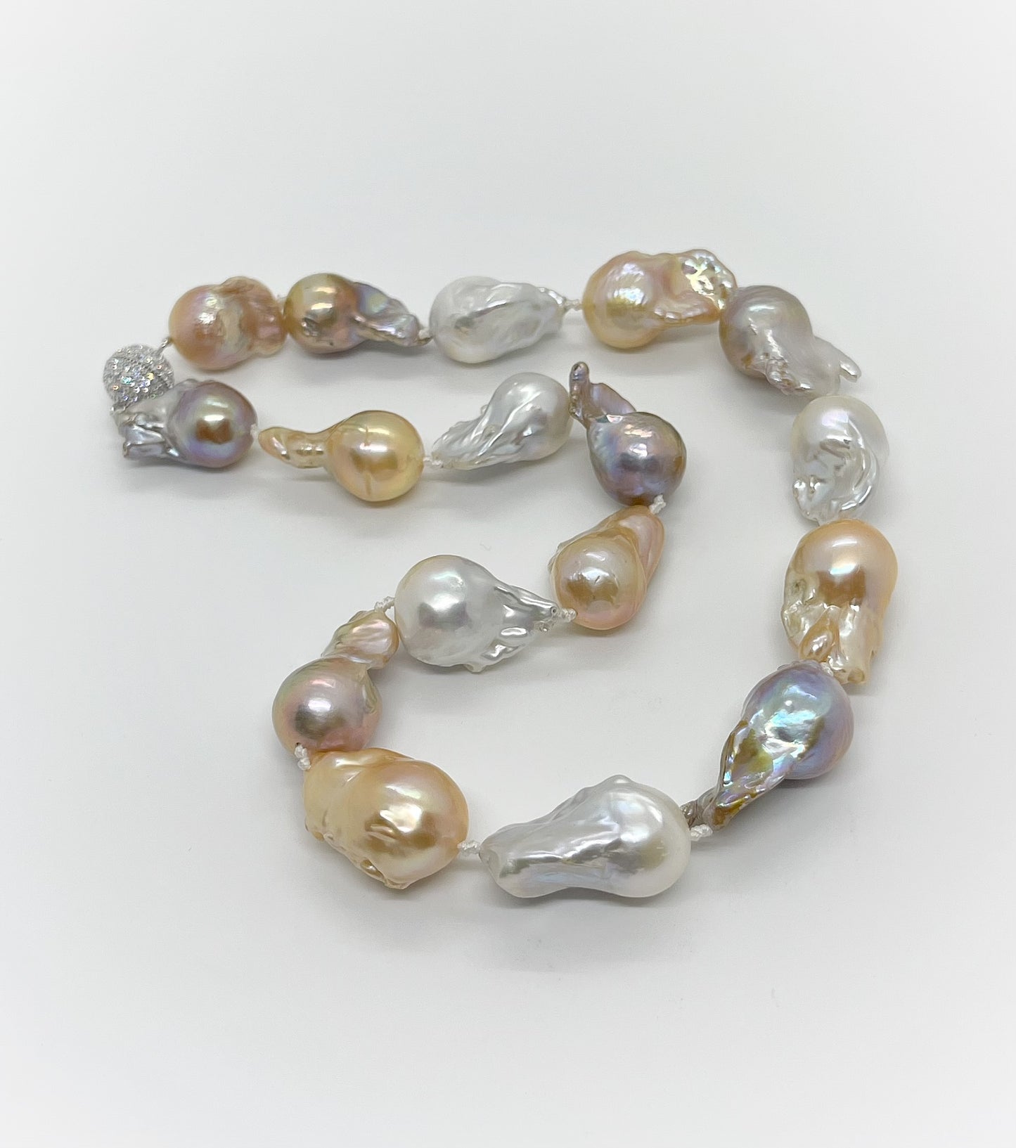 15-20mm Baroque Freshwater Necklace - jptreasureschest