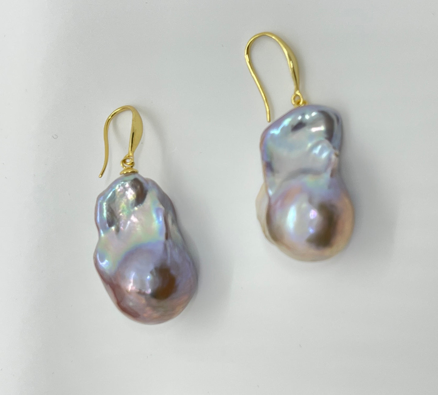 14-16mm AA+ Baroque Freshwater Pearl Earrings - jptreasureschest