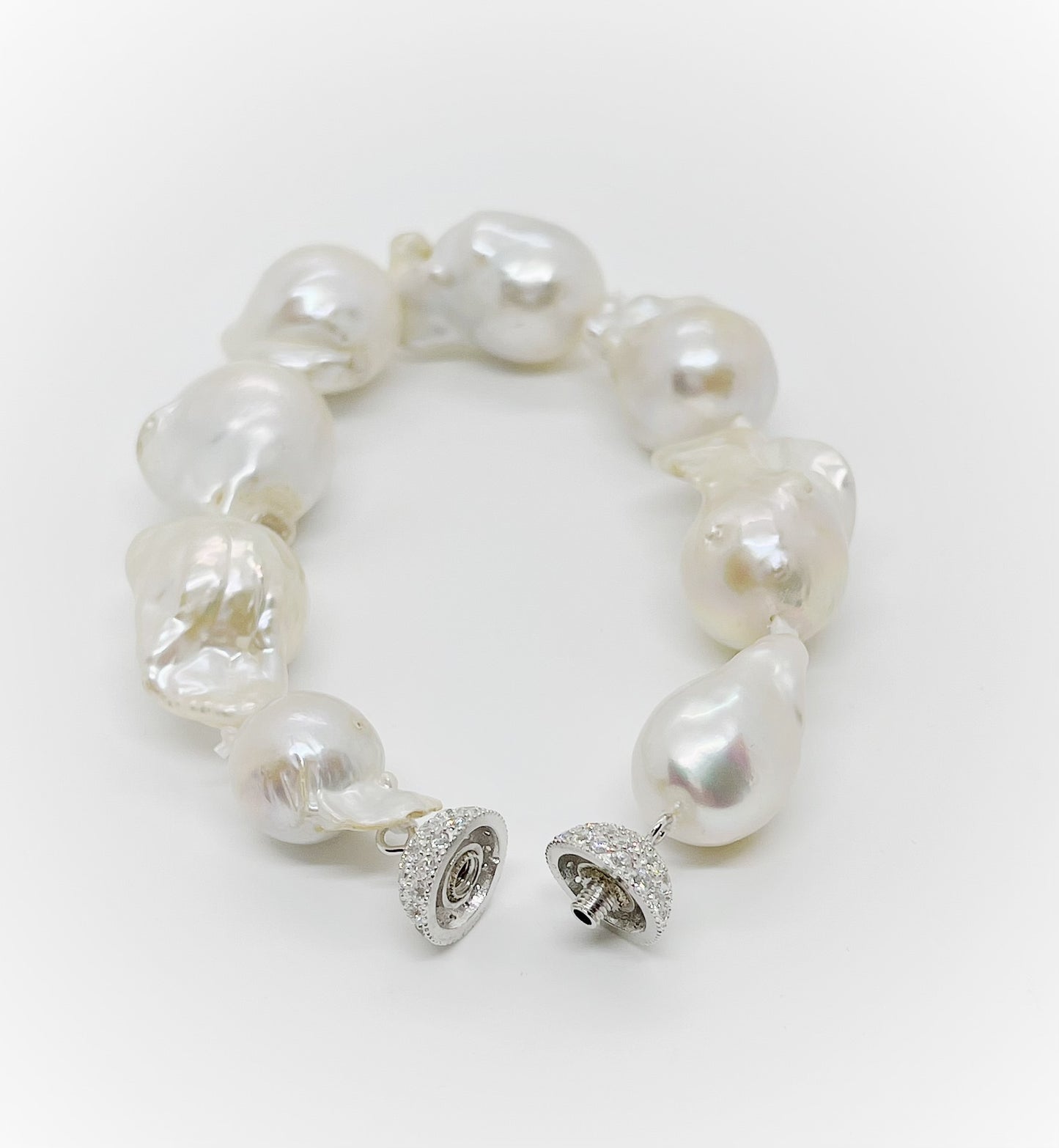 Baroque Freshwater Pearl Bracelet - jptreasureschest