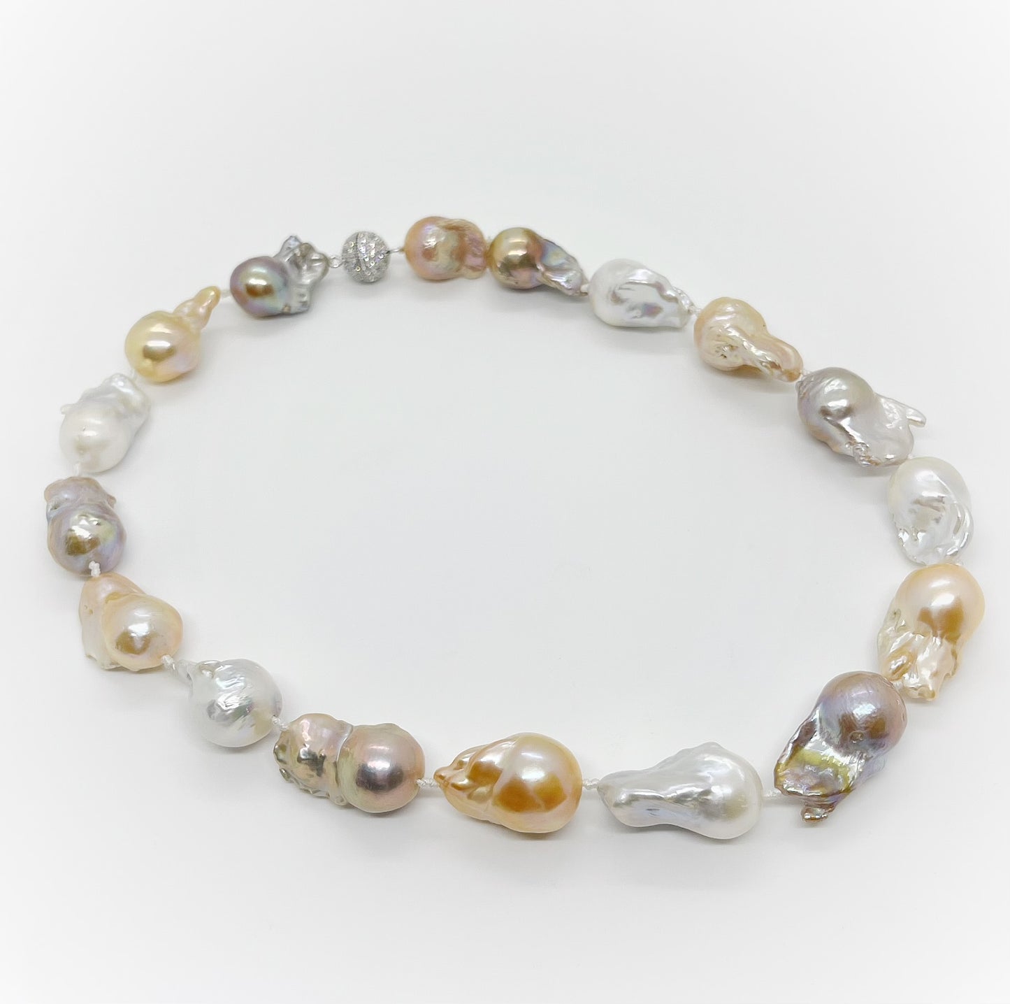 15-20mm Baroque Freshwater Necklace - jptreasureschest