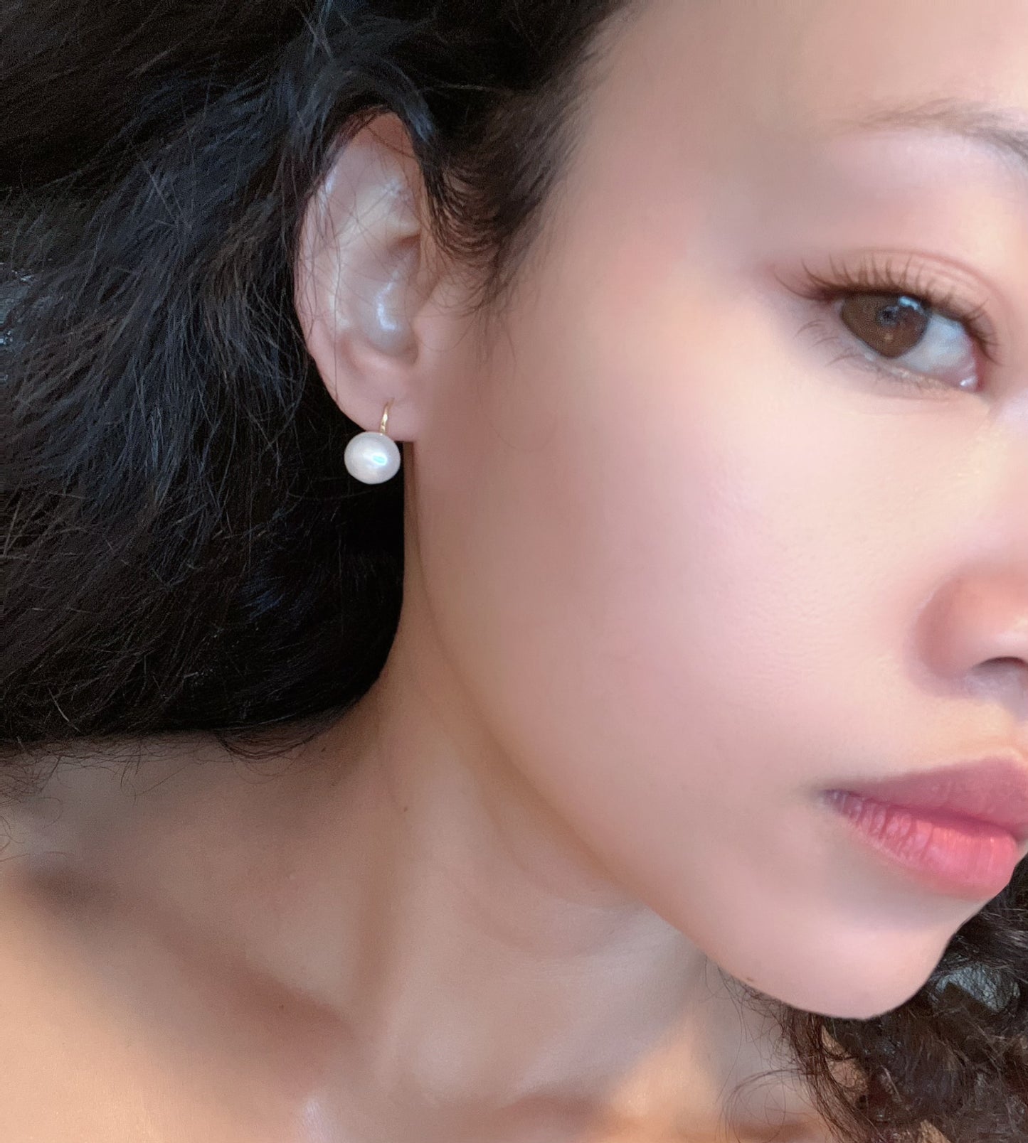 Short Hang Freshwater Pearl Earrings - jptreasureschest