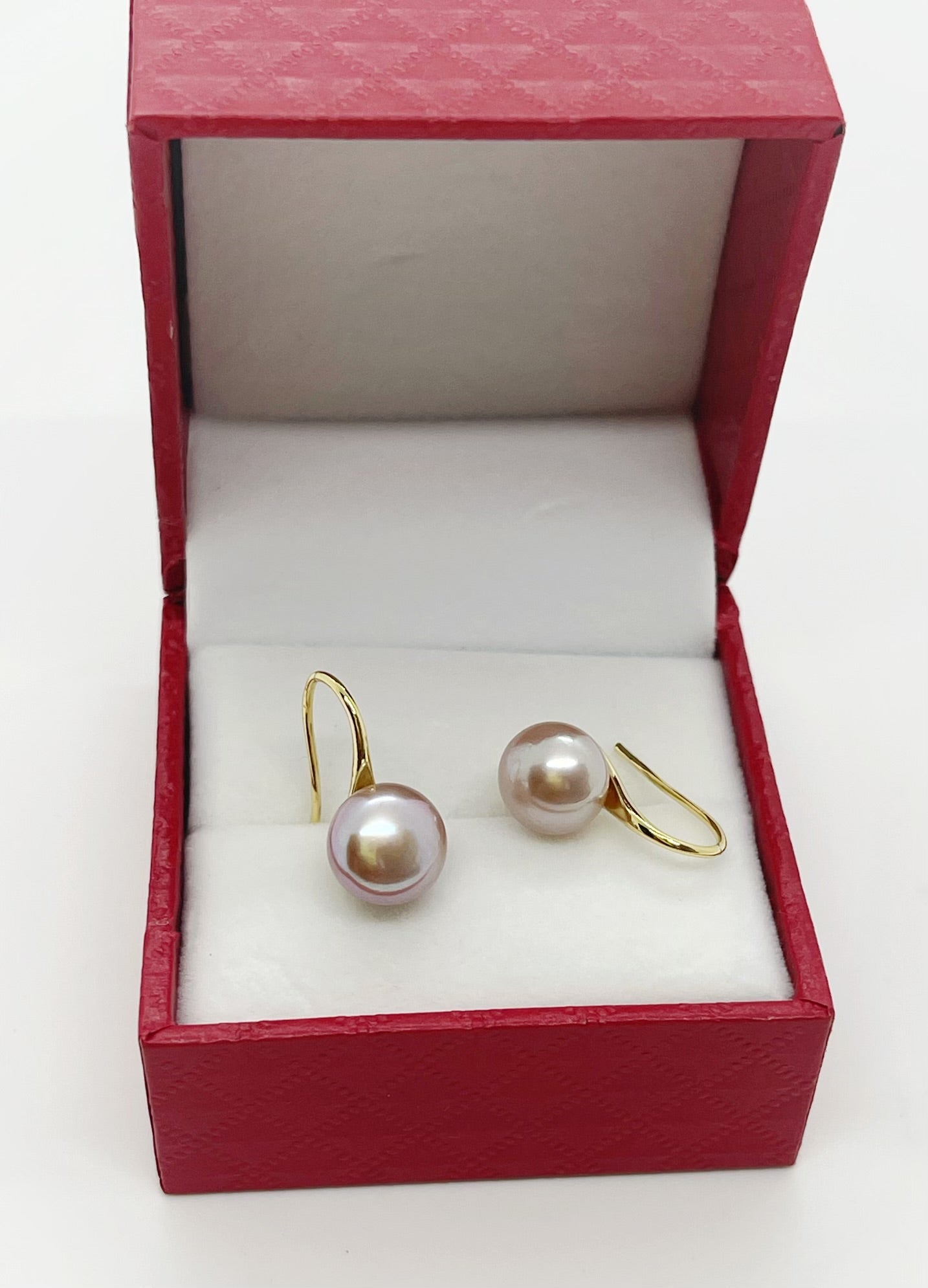 Short Dangling Freshwater Pearl Earrings - jptreasureschest