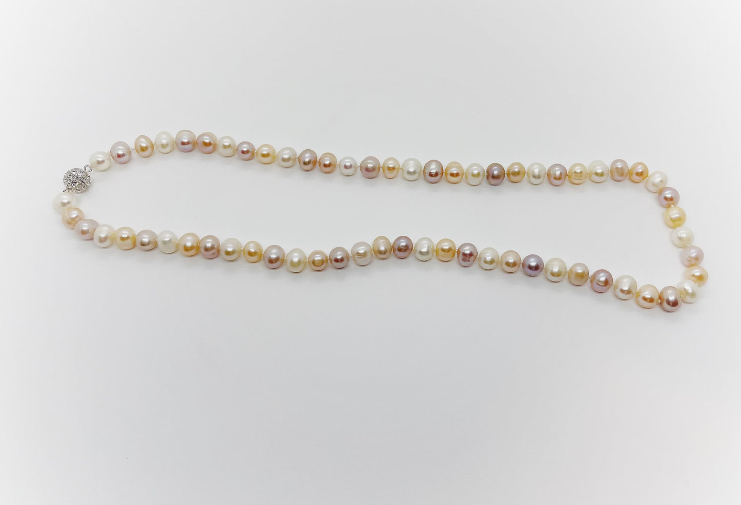 24.4 inches long Freshwater Pearl Necklace - jptreasureschest