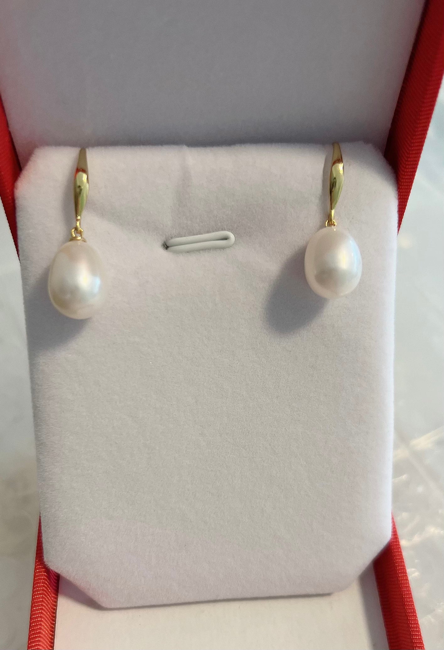 Standard Hang Drop Freshwater Pearl - jptreasureschest