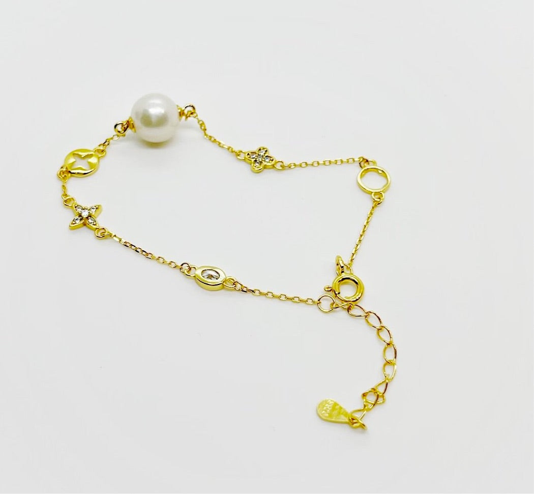 Minimalist Freshwater Pearl Bracelet - jptreasureschest