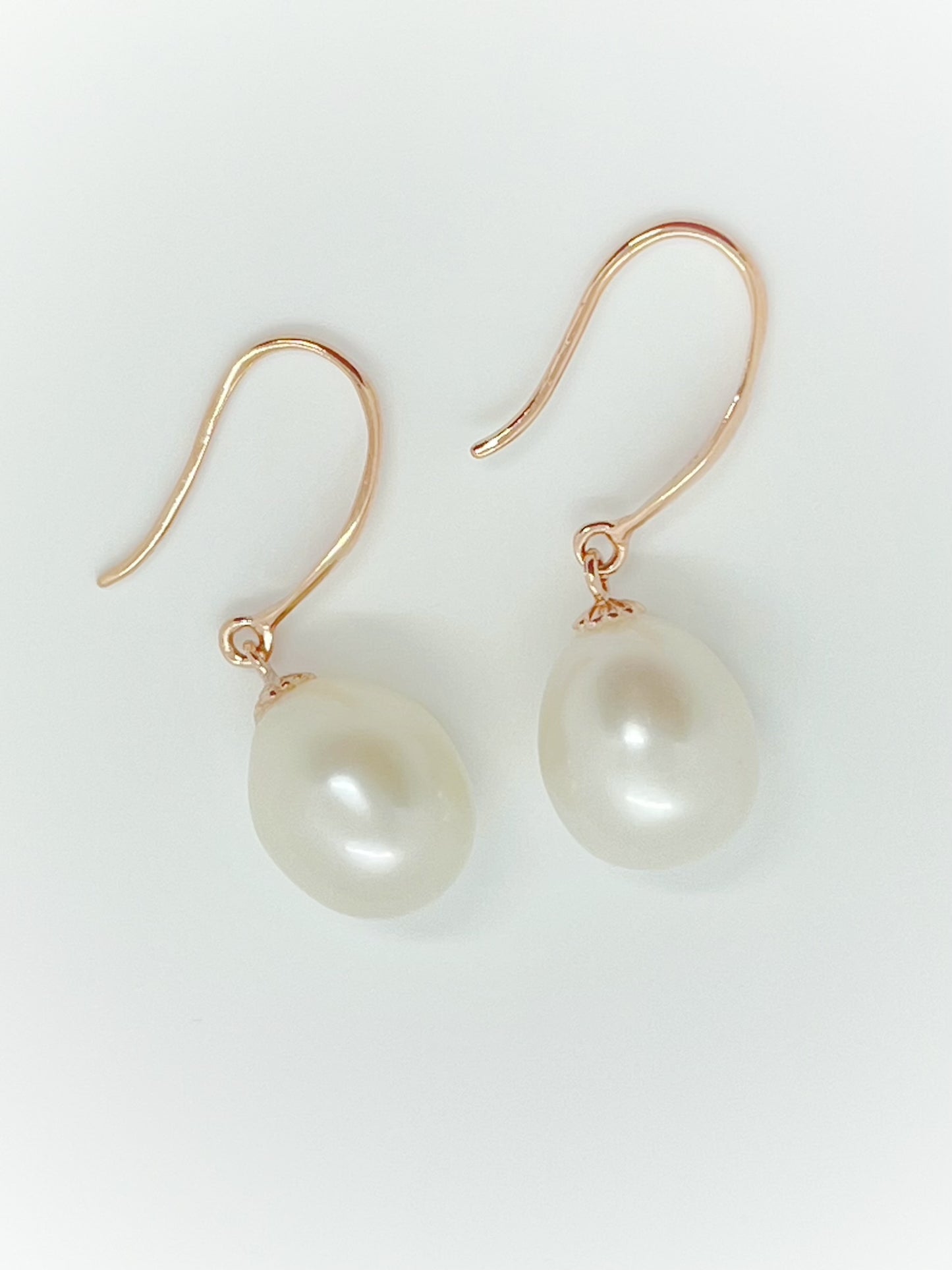 9-10mm Freshwater Pearl Earrings - jptreasureschest