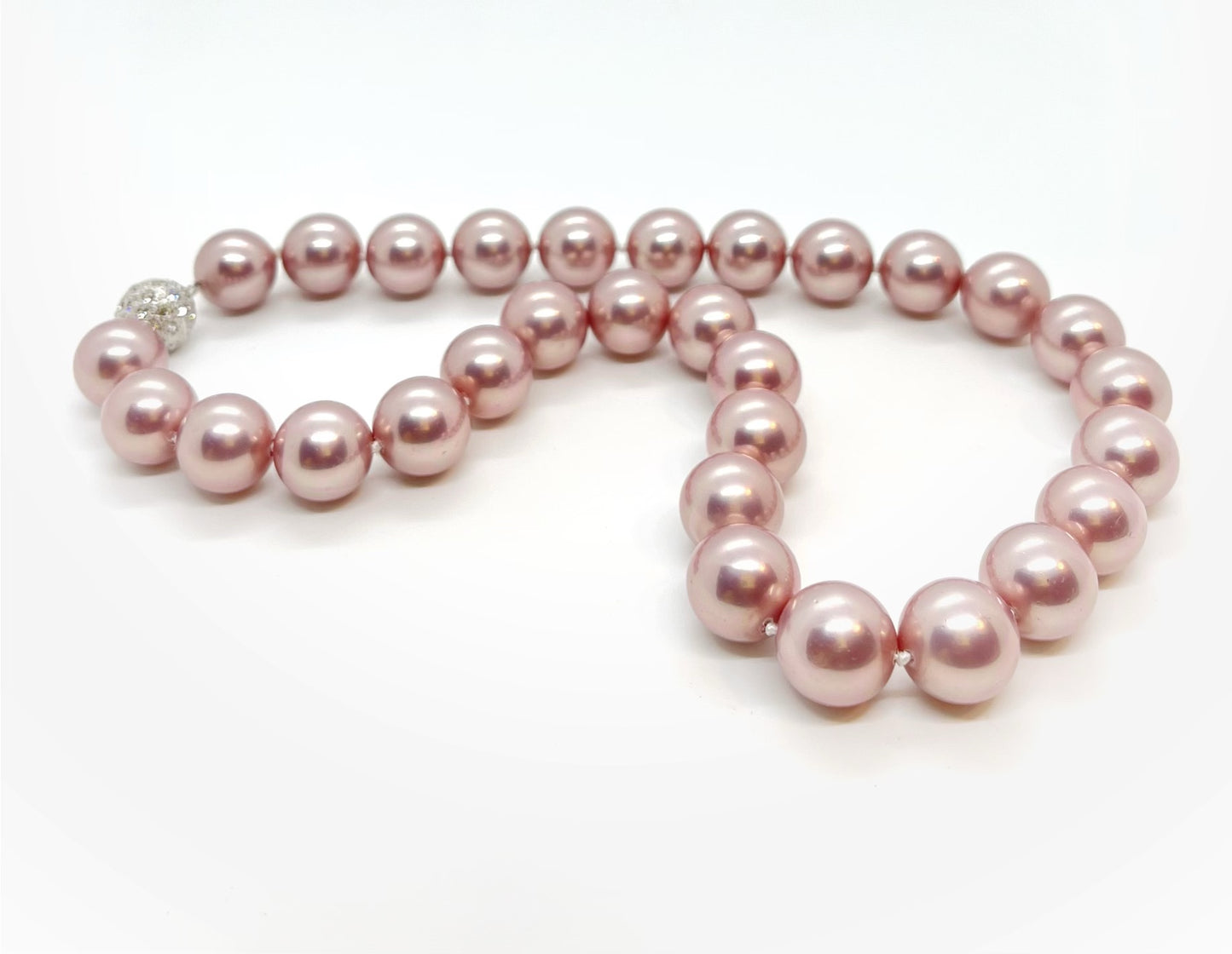 Mother of Pearl 12mm size with Screw Claps - jptreasureschest
