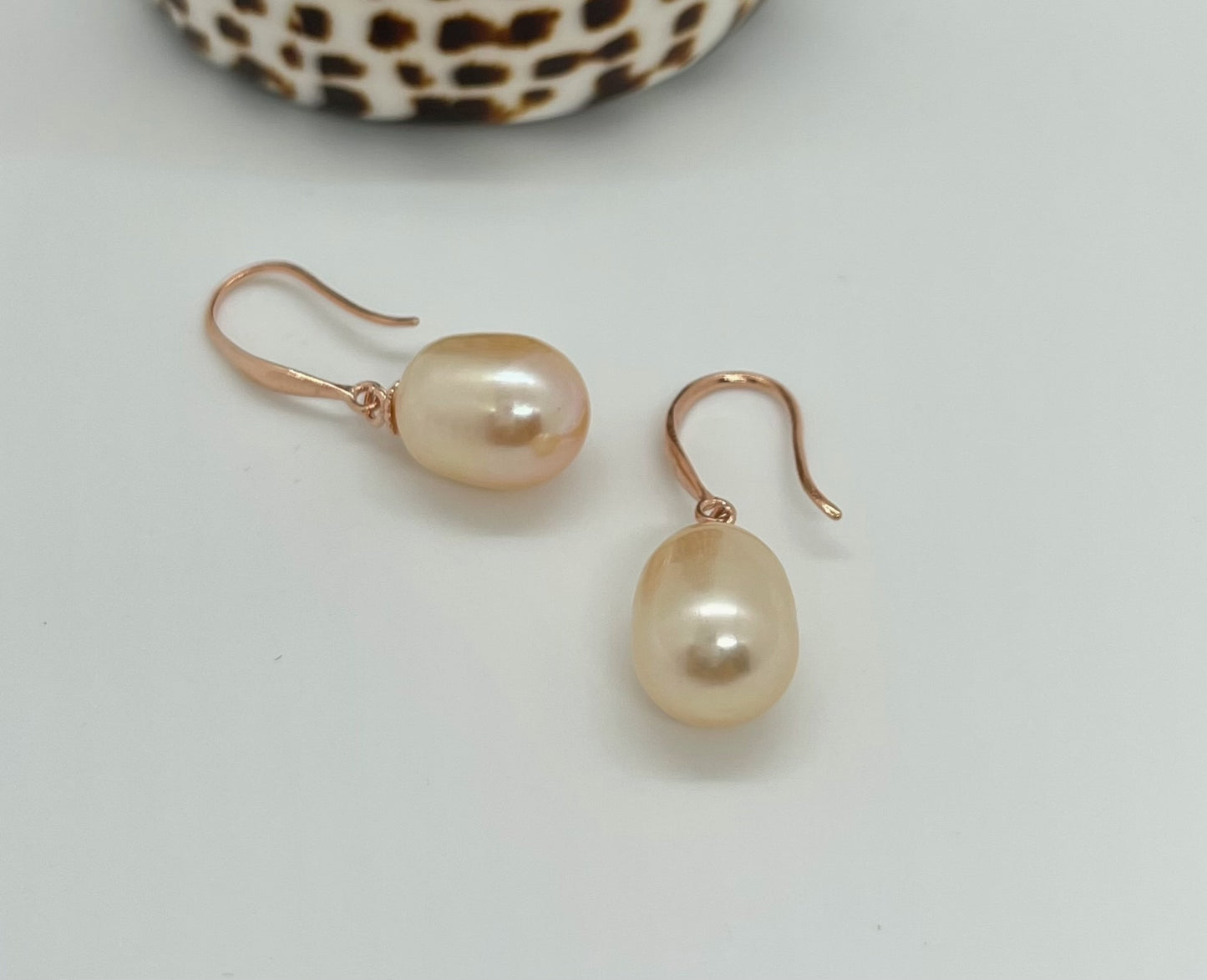 9-10mm Freshwater Pearl Earrings - jptreasureschest