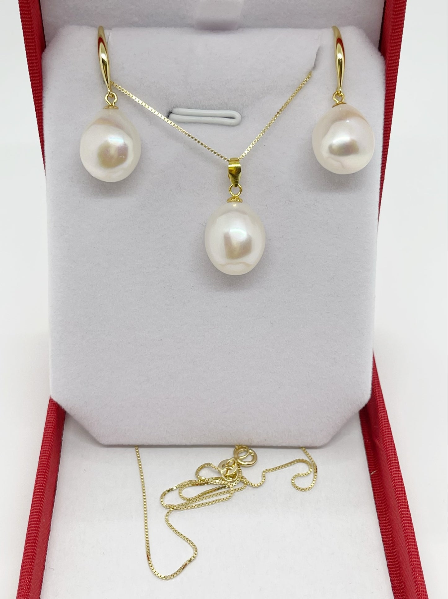 10-13mm Baroque Freshwater Pearl - jptreasureschest