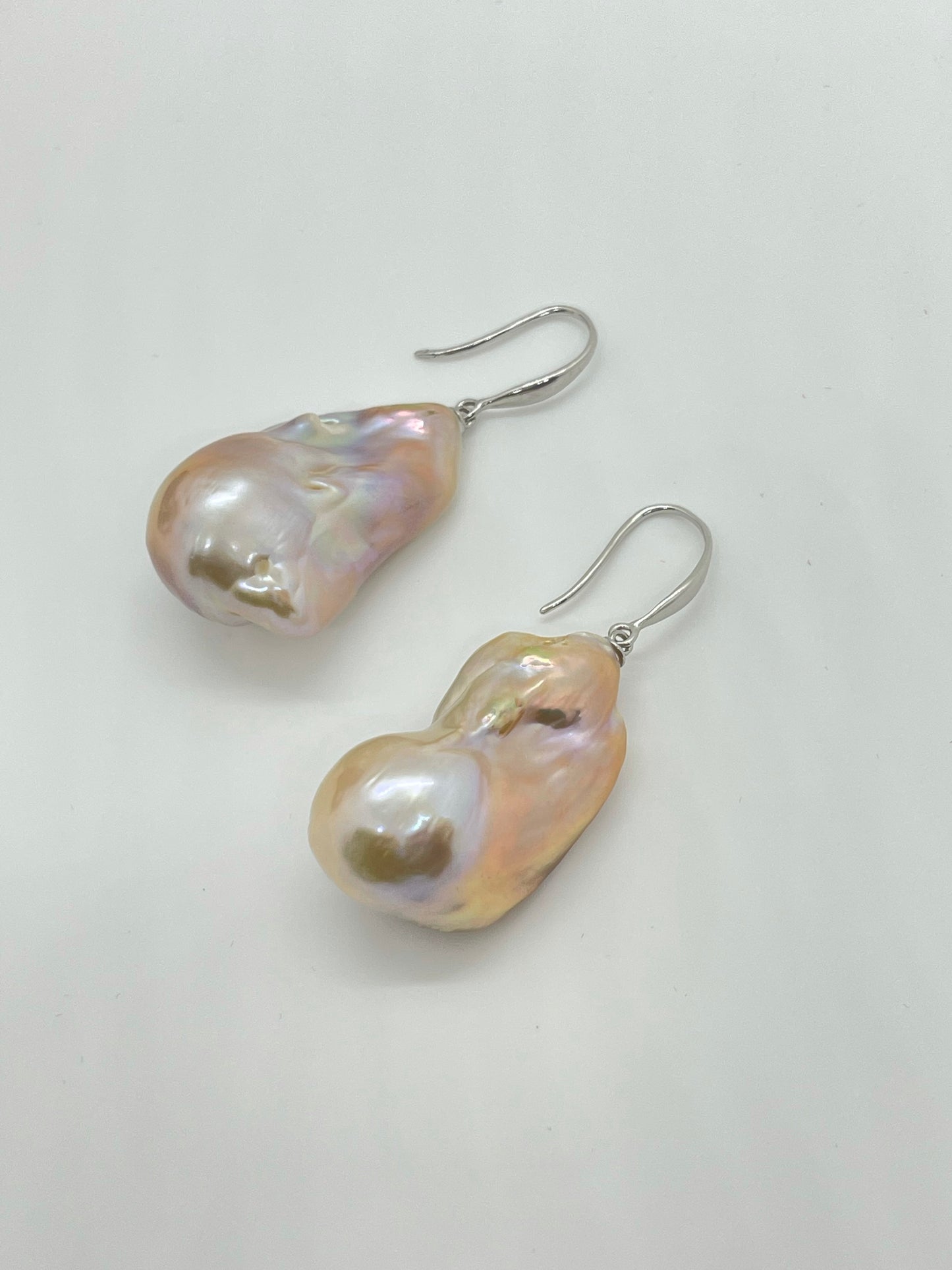 14-16mm AA+ Baroque Freshwater Pearl Earrings - jptreasureschest