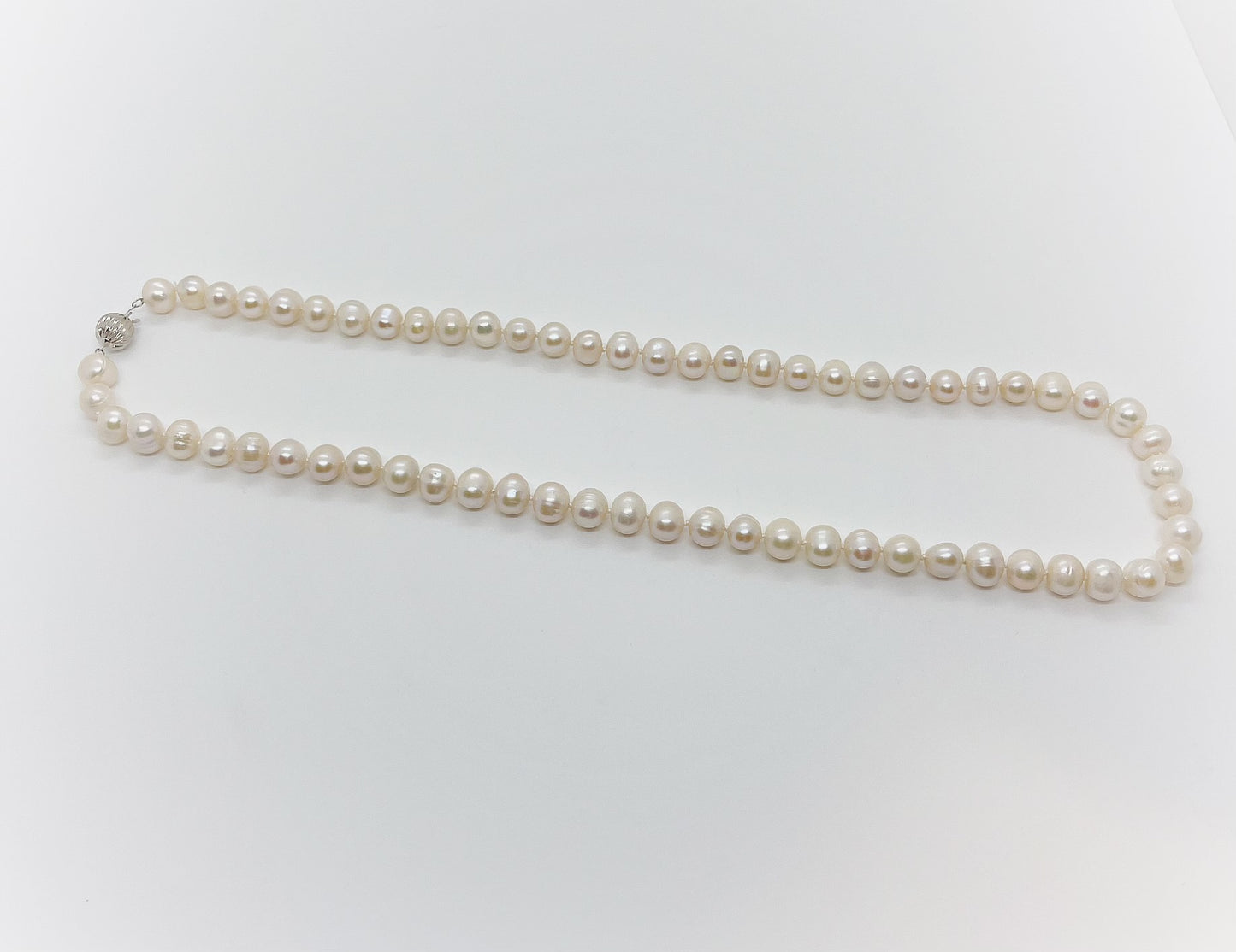 24.4 inches long Freshwater Pearl Necklace - jptreasureschest