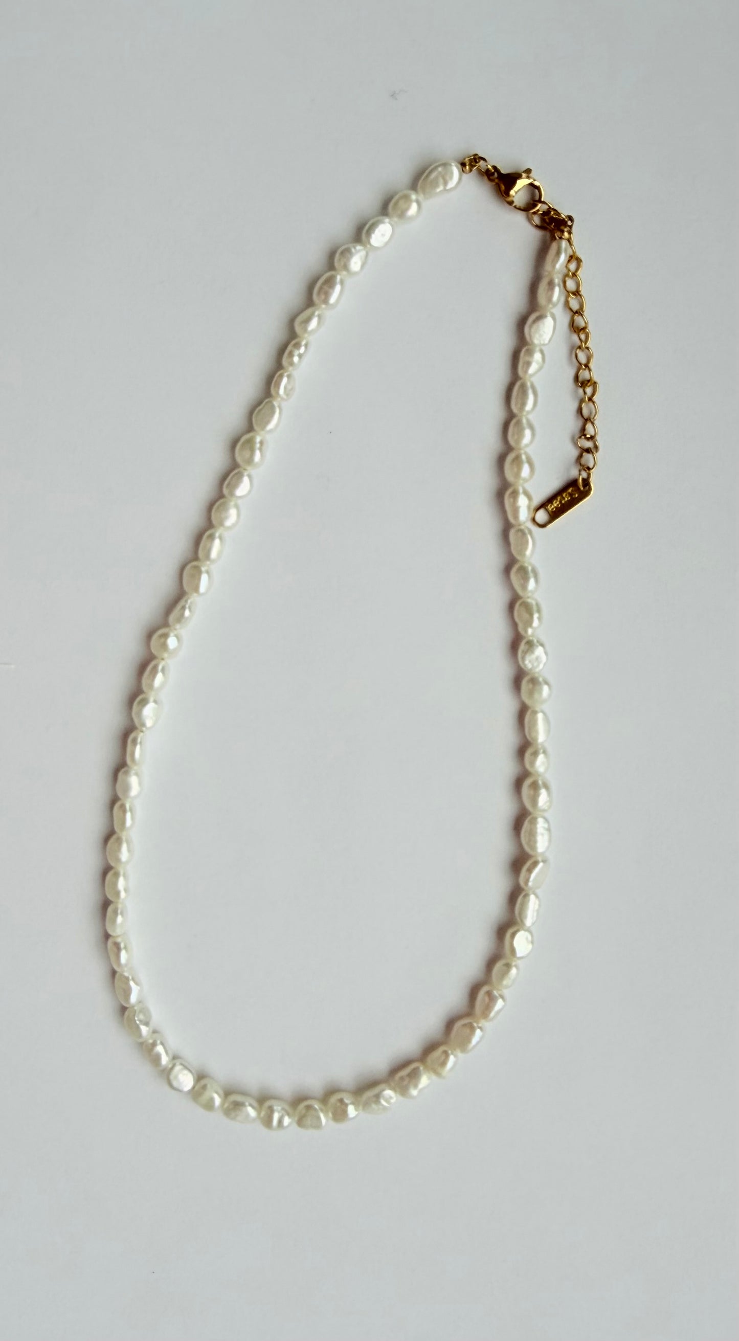 Chocker 4-5mm Size Baroque Freshwater Pearl