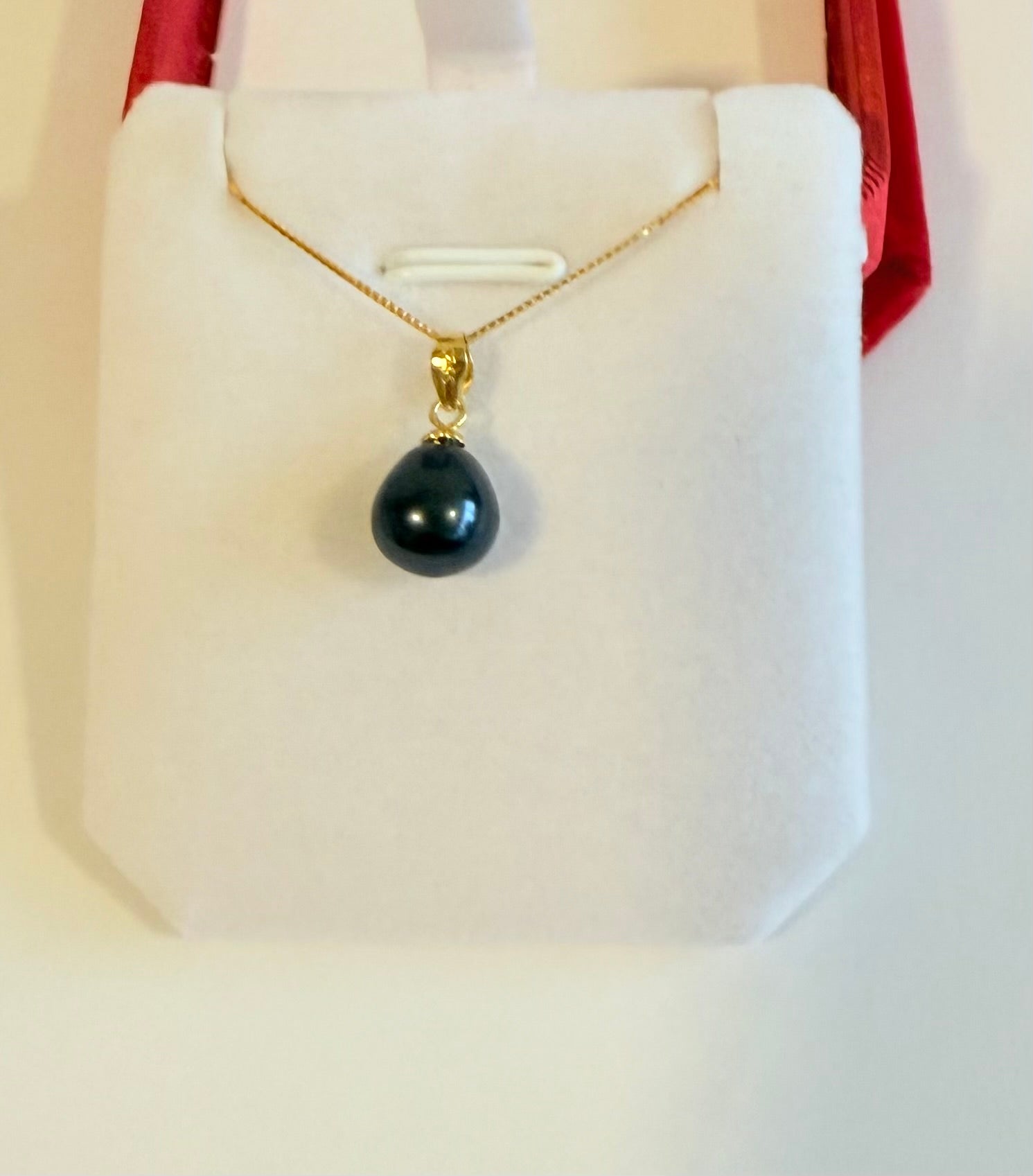 Teardrop Shape Pendant Freshwater Pearl - jptreasureschest