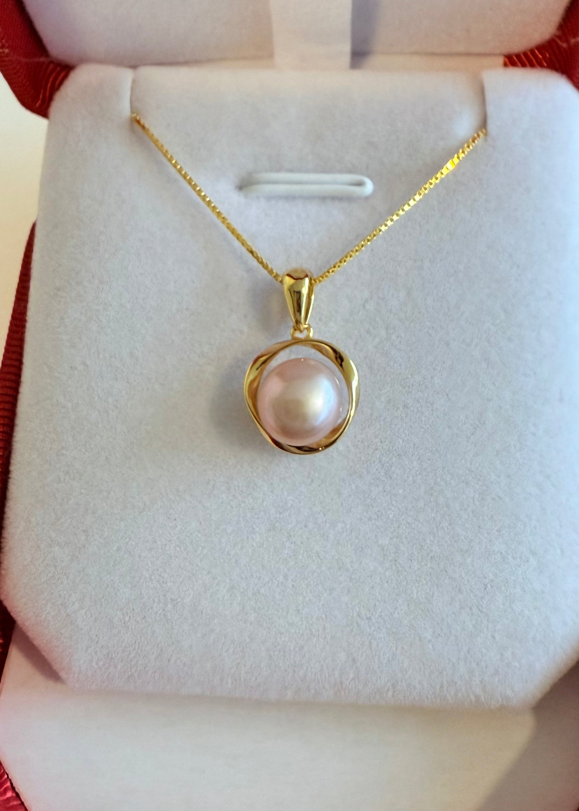 5-7mm Button Shape Pendant - jptreasureschest