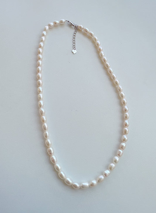 Chocker necklace 5-6mm - jptreasureschest
