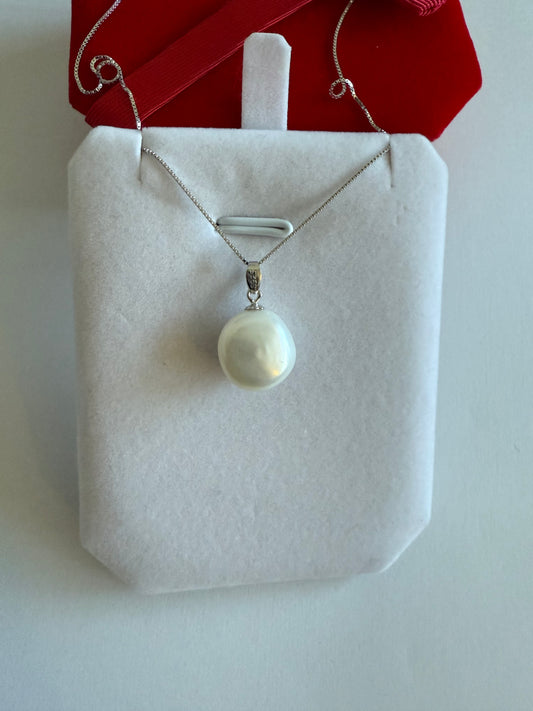 11-13mm Size Baroque Pendant - jptreasureschest