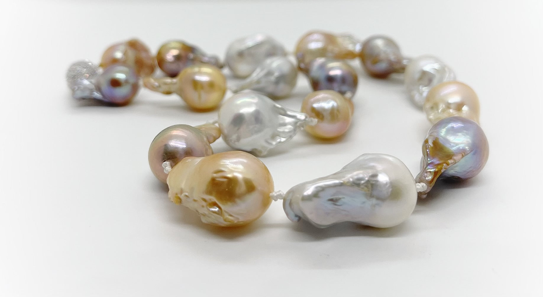 15-20mm Baroque Freshwater Necklace - jptreasureschest