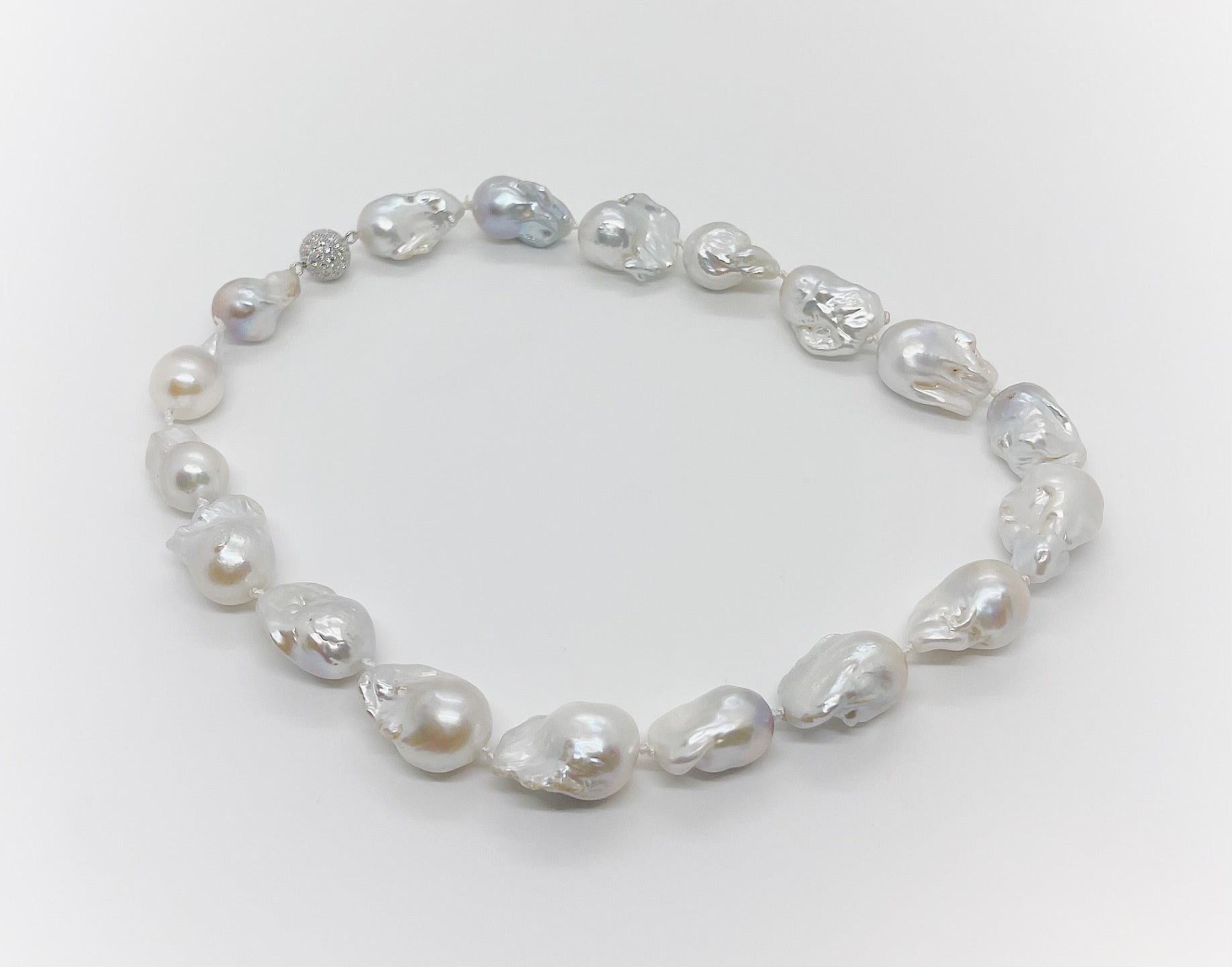 15-20mm Baroque Freshwater Necklace - jptreasureschest