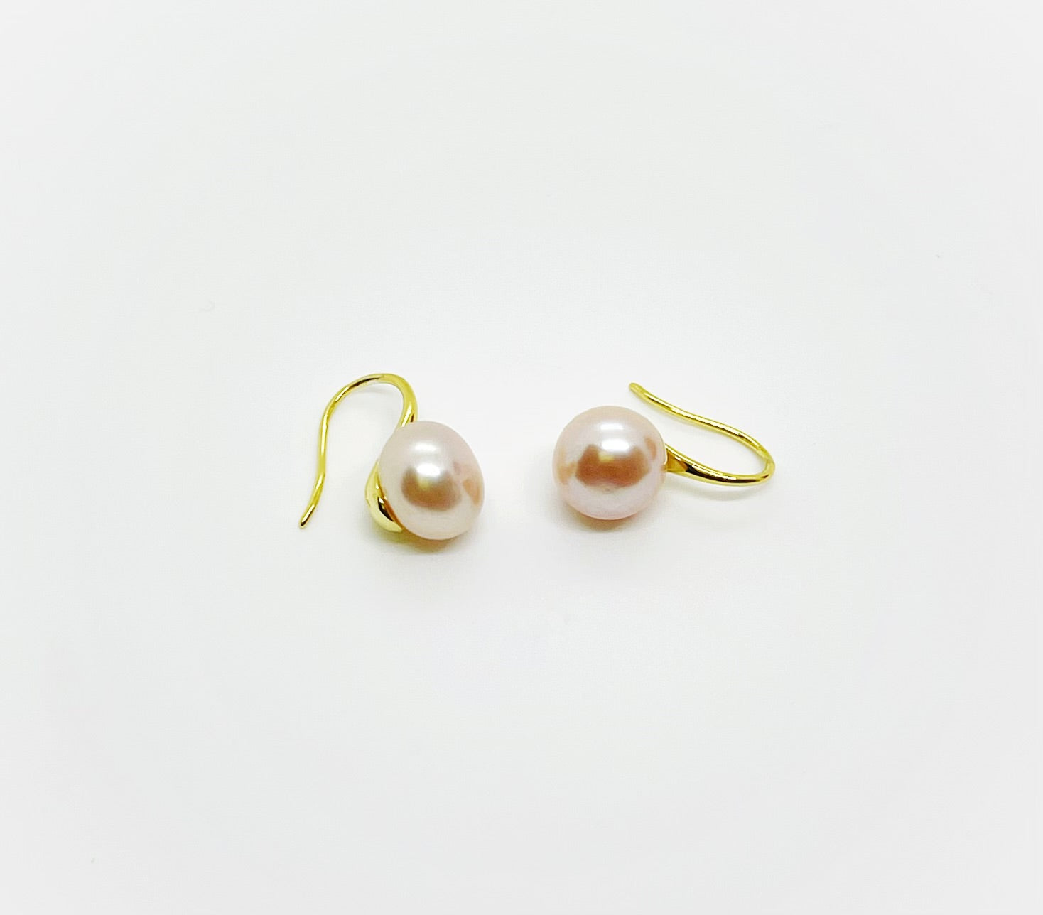 Short Dangling  Freshwater Pearl Earrings - jptreasureschest