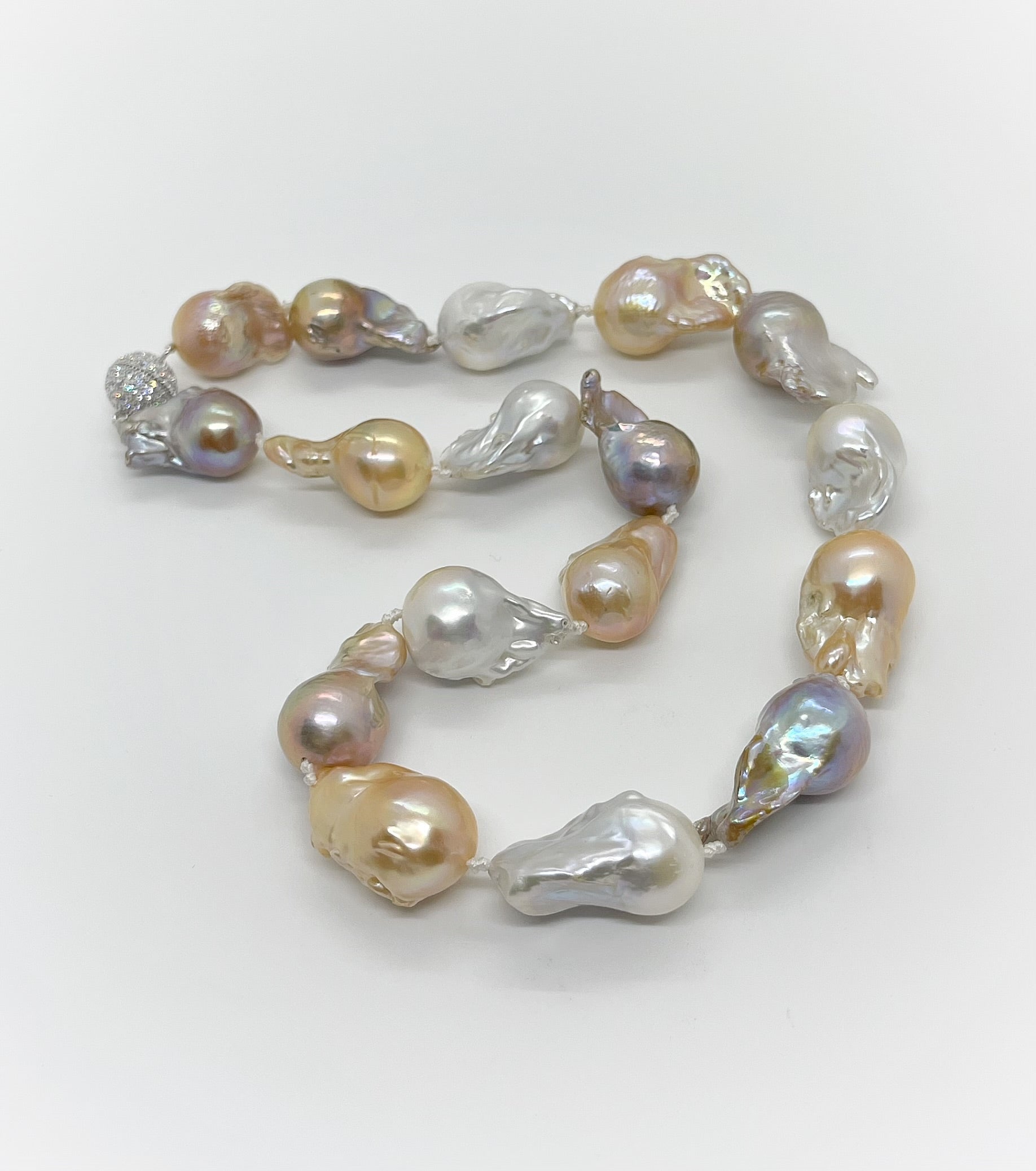 15-20mm Baroque Freshwater Necklace - jptreasureschest