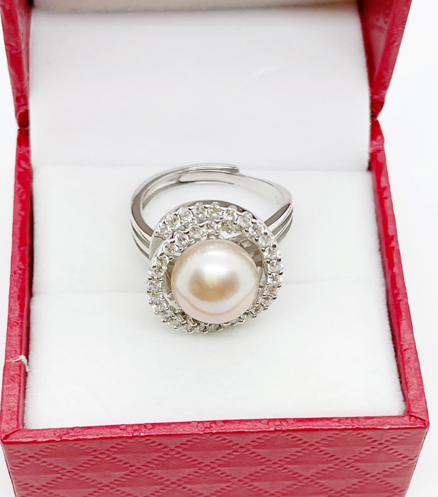 Freshwater Pearl Adjustable Ring - jptreasureschest